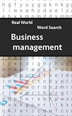 Real World Word Search: Business Management 