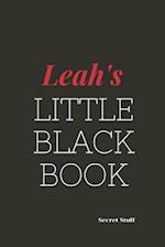 Leah's Little Black Book