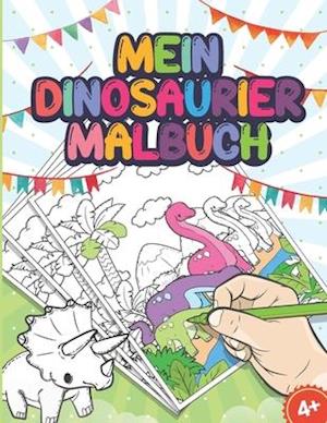 Mein Dinosaurier Malbuch