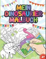 Mein Dinosaurier Malbuch