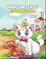 Amazing Cats - Coloring Book, vol.3