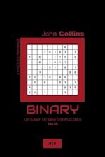 Binary - 120 Easy To Master Puzzles 10x10 - 10