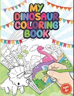 My Dinosaur Coloring Book