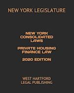 New York Consolidated Laws Private Housing Finance Law 2020 Edition