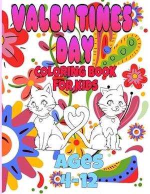 valentines day coloring book for kids ages 4-12