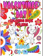 valentines day coloring book for kids ages 4-12