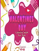 valentines day coloring book for kids ages 4-8