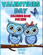 valentines day coloring book for kids ages 4-12