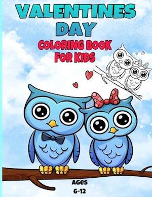 valentines day coloring book for kids ages 6-12