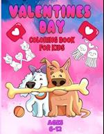 valentines day coloring book for kids ages 6-12