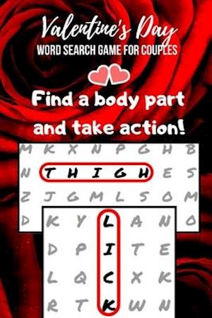 Valentine's Day Game for Couples: Word Search Challenge for Adults | Naughty Foreplay | Large Print | Romantic Puzzle Book | for Boyfriend, Girlfriend