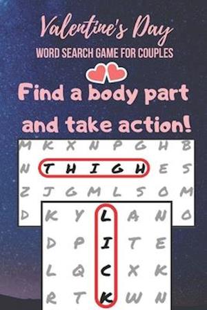 Valentine's Day Game for Couples: Word Search Challenge for Adults | Naughty Foreplay | Large Print | Romantic Puzzle Book | for Boyfriend, Girlfriend