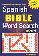 Spanish BIBLE Word Search Book 1