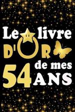 Le Livre d'Or de mes 54 ans