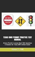 Texas DMV Permit Practice Test Manual