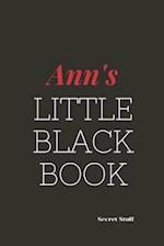 Ann's Little Black Book