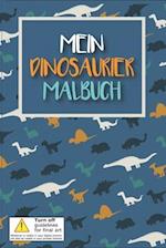 Mein Dinosaurier Malbuch