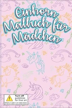 Einhorn Malbuch für Mädchen