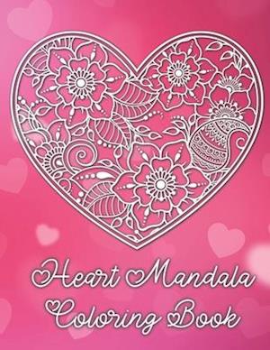 Heart Mandala Coloring Book