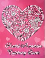 Heart Mandala Coloring Book