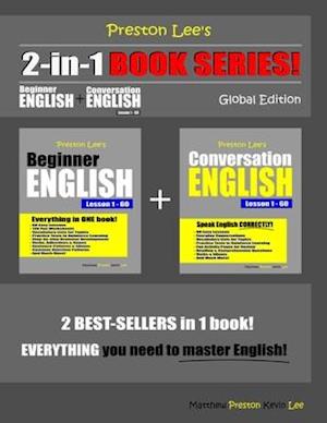 Preston Lee's 2-in-1 Book Series! Beginner English & Conversation English Lesson 1 - 60 Global Edition