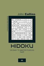 Hidoku - 120 Easy To Master Puzzles 11x11 - 6