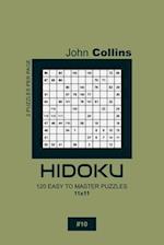 Hidoku - 120 Easy To Master Puzzles 11x11 - 10