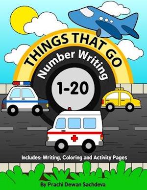Things That Go - Number Writing - 1 to 20