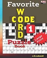 Favorite CODEWORD Puzzle Book 1