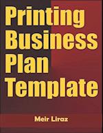 Printing Business Plan Template