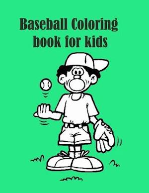 Baseball Coloring book for Kids