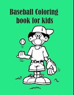 Baseball Coloring book for Kids