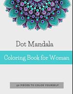 Dot Mandala Coloring Book for Women