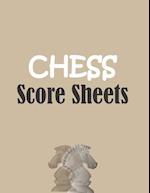 Chess score sheets