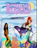 mermaid coloring book for girls