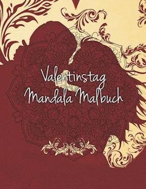 Valentinstag Mandala Malbuch