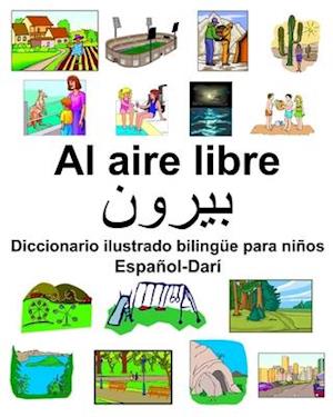 Español-Darí Al aire libre Diccionario ilustrado bilingüe para niños