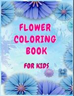 Flower coloring books for kids