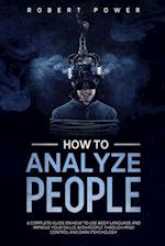 How to analyze people