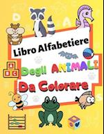 Libro Alfabetiere degli animali da colorare