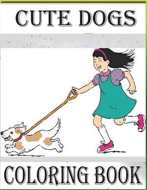 Cute Dogs.Coloring Book