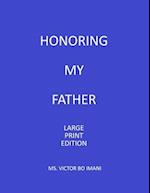 Honoring My Father