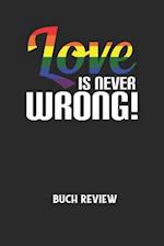 LOVE IS NEVER WRONG! - Buch Review