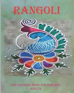 Rangoli- Coloring book for Kids and Adults