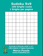 Sudoku 9x9 - 106 Griglie vuote