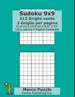 Sudoku 9x9 - 212 Griglie vuote