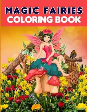 Magic Fairies Coloring Book
