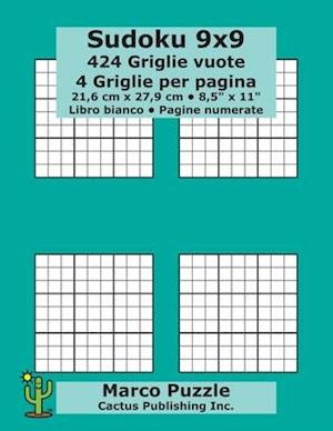 Sudoku 9x9 - 424 Griglie vuote