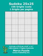 Sudoku 25x25 - 106 Griglie vuote