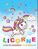 Livre de Coloriage LICORNS pour Enfants